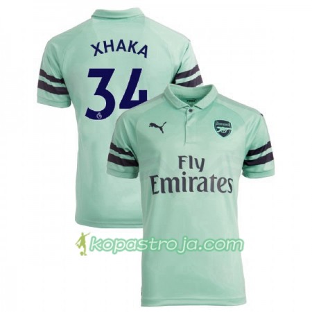 Billiga Fotbollströjor Arsenal Granit Xhaka 34 Tredje tröja 2018/19 Kortärmad